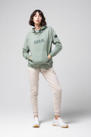GOBIK SWEATSHIRT MIT KAPUZE TRAILBLAZE DAMEN ICEBERG GREEN