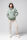 GOBIK SWEATSHIRT MIT KAPUZE TRAILBLAZE DAMEN ICEBERG GREEN