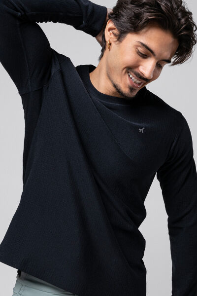 GOBIK SWEATSHIRT POLARTEC AIRPEAK UNISEX JET BLACK