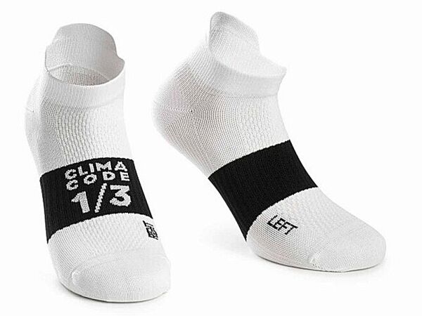 Assos Hot Summer Socks, White Series