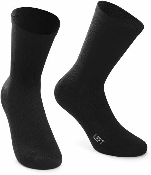 ASSOS Essence Socks, Black Series, Twin Pack