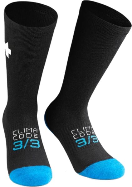 Assos Ultraz Winter Socks P1, Black Series