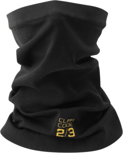Assos Spring Fall Neck Warmer P1, Black Series, OS