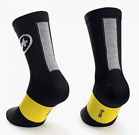 ASSOS Spring Fall Socks, Black Series II