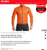 ASSOS EQUIPE RS Rain Jacket TARGA