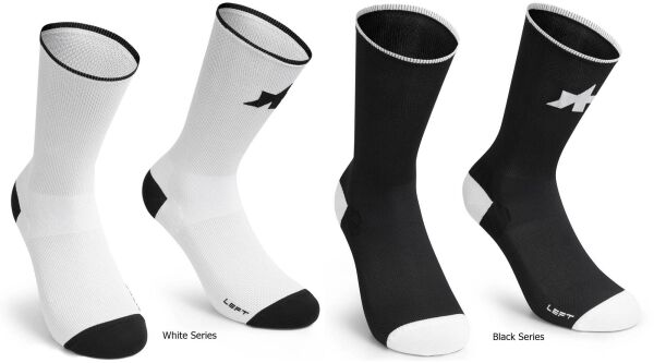 ASSOS RS SUPERLEGER Socks S11 White Series/II
